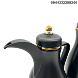 طقم تيرموس 2 قطعة ملكي اسود